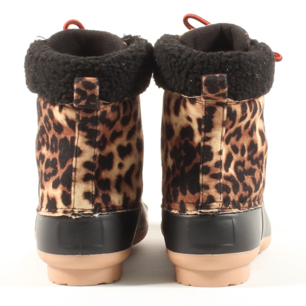 Report Ulrich Leopard Winter Snow Short Duck Boots - Picture 4 of 6